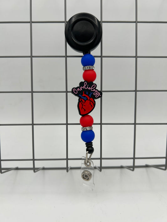 Beaded Badge Reel