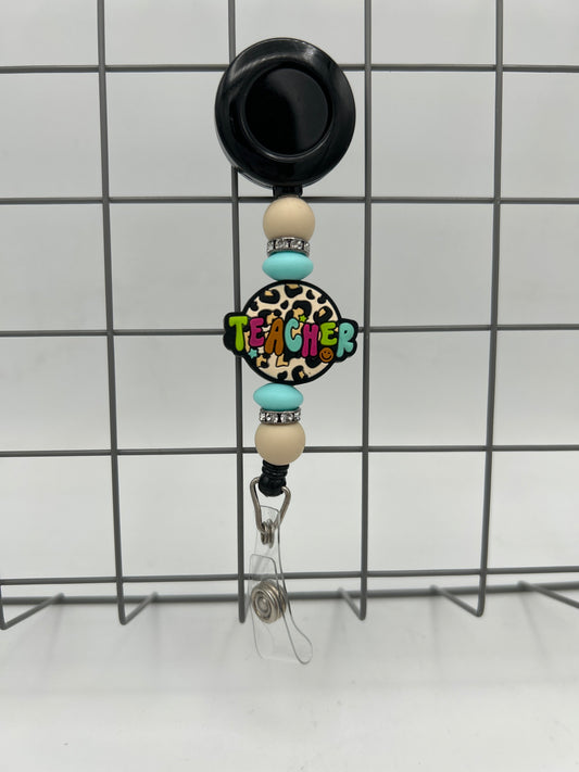 Beaded Badge Reel